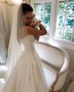 Robe de mariée en satin, robe de mariée personnalisée, robe de mariée qui met en valeur la poitrine, robe de mariée élégante et sobre, robe de mariée de style ancien - Product Image 2
