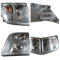 Ensemble de phares avant V348 compatible avec Transit, lampe automobile haute luminosité 7C1913W029AB/7C1913W030AB