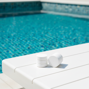 Nouvelle technologie, comprimé de <span class=keywords><strong>chlore</strong></span> à libération lente de 200 g, blanc éclatant, diamètre 7,5 mm, pureté 99 %, pour l'entretien saisonnier des piscines - Product Image 6