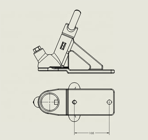 Acoplador <span class=keywords><strong>de</strong></span> remolque <span class=keywords><strong>de</strong></span> <span class=keywords><strong>bola</strong></span> <span class=keywords><strong>de</strong></span> <span class=keywords><strong>enganche</strong></span> <span class=keywords><strong>de</strong></span> <span class=keywords><strong>caravana</strong></span> todoterreno <span class=keywords><strong>de</strong></span> 2 pulgadas Acoplamiento <span class=keywords><strong>de</strong></span> nueva condición con bloqueo <span class=keywords><strong>para</strong></span> <span class=keywords><strong>enganche</strong></span> <span class=keywords><strong>para</strong></span> caravanas y vehículos todoterreno - Product Image 6