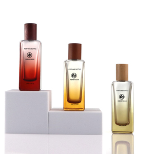 30ml 50ml 100ml tùy chỉnh nắp chai nước hoa vuông rỗng Parfum hương thơm phun chai thủy tinh bao bì - Product Image 5
