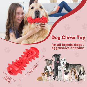 Giocattoli da Masticare per Cani Interattivi ed Ecologici in TPR Non Tossico con Pulizia dei Denti e Design Cartoon Resistente - Product Image 2