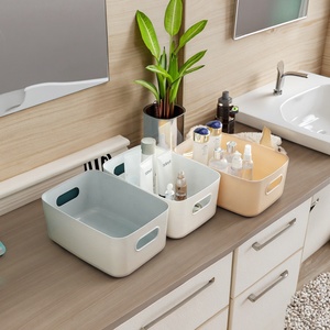 Bền Thân Thiện Với Môi Nhựa Lưu Trữ Máy Tính Để Bàn Hộp Hình Chữ Nhật Nhà Nhà Bếp Tổ Chức Cho Trang Điểm Đồ Trang Sức Tủ Quần Áo Lưu Trữ - Product Image 5