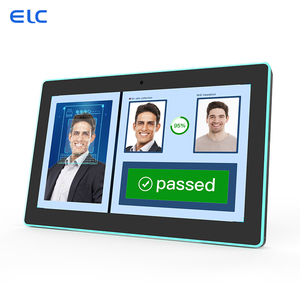 Tablette Android LCD 15,6 pouces OEM à montage mural avec barre lumineuse LED intégrale PoE pour la réservation de salles de réunion - Product Image 4