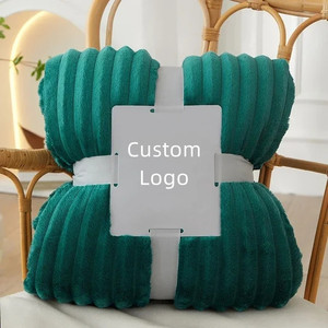 Couverture en flanelle polaire douce et chaude à double couche de couleur personnalisée DaiRui pour l'hiver - Product Image 6