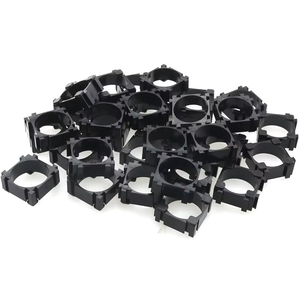 18650 21700 26650 ABS 배터리 홀더 2P, E-바이크 스쿠터 EV용 리튬 인산철 고품질 배터리 팩 홀더 - Product Image 4