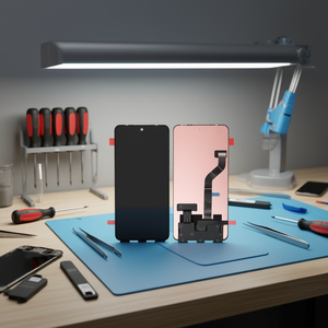 Pantalla LCD completa y táctil sin marco para Xiaomi 12 Lite 5G Mi12 Lite Negro TFT - Product Image 3