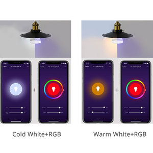 FUT106 Điều Khiển Bằng Giọng Nói WiFi Thông Minh 6W 550LM RGB + 2700-6000K Bóng Đèn Cơ Sở GU10 CCT Đèn LED Chiếu Sáng Cob Milight Điều Khiển Từ Xa FUT088 - Product Image 5