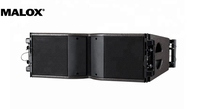 Système de sonorisation professionnel acoustique KA210 personnalisable à double haut-parleur de 10 pouces en métal pour intérieur/extérieur, idéal pour bars, hôtels, scènes, garantie 2 ans