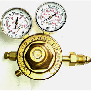 Regulador de Presión de Soldadura de Latón Victor SR450E-992 con Manómetro para Oxígeno y Acetileno, para Gas Helio CO2, Rosca CGA992 - Product Image 4