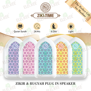 ZK-3S xách tay không dừng <span class=keywords><strong>LED</strong></span> ánh sáng surah dua quran ruqyah tự động chơi Máy nghe nhạc zikir cắm trong 24 giờ - Product Image 5