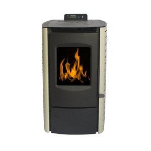 Suministro directo de fábrica china pequeña estufa de chimenea de pellets de madera blanca Heying personalizada - Product Image 1