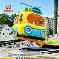 Manège rotatif pour enfants personnalisé Air Bus, machine d'amusement familiale pour fêtes foraines