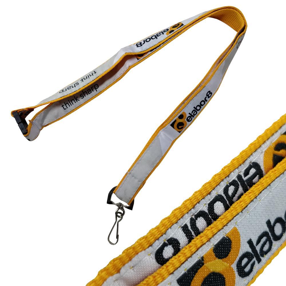 Double-Layer Woven Lanyard