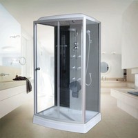 Baignoire de massage autoportante en acrylique, bain à remous, bain de trempage, spa contrôlé par ordinateur pour projets hôteliers