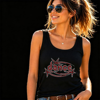 Meilleures ventes : Transferts thermocollants en strass pour T-shirts, motif danse