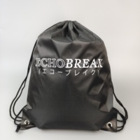Sac à dos de sport en polyester 210D avec logo imprimé personnalisé de qualité supérieure Sacs de sport avec cordon de serrage en nylon
