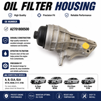 Unità Radiatore Olio Motore Rinforzato per Mercedes-Benz Classe A, B, CLA, GLA (W176, W246, C117, X156, M270) - Ricambio OE A2701800500