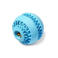 Juguete Interactivo para Perros con Forma de Sandía, Dispensador de Comida y Agua, para Entrenamiento de Inteligencia y Cuidado Dental, para Evitar el Rechinamiento de Dientes
