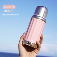 Termo de Acero Inoxidable de Doble Pared con Aislamiento al Vacío de 500 ml, con Correa, Aislamiento Térmico de Más de 24 Horas, Ecológico, Venta al Por Mayor