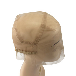 Bán Buôn Chất Lượng Cao 360 Đầy Đủ Ren Tóc Giả Cap Tay Gắn Ren <span class=keywords><strong>Net</strong></span> Ren Trong Suốt Cho Tóc Giả Làm - Product Image 5