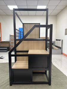 Capsule de mode en acier durable lit superposé lit à deux étages avec rideau pour hôtel auberge de jeunesse lit à capsule boîte de sommeil - Product Image 4