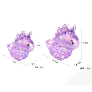 Juguetes de unicornio de maltosa brillante, coloridos, duraderos, muy vendidos, para aliviar el estrés, recuerdos de cumpleaños y bodas, juguetes blandos para niños y adultos - Product Image 6