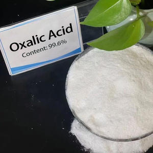 Ácido Oxálico CAS 144-62-7 H2C2O4 Polvo Blanco Grado Industrial 99.6% de Pureza Bolsa de 25 kg Uso - Product Image 1