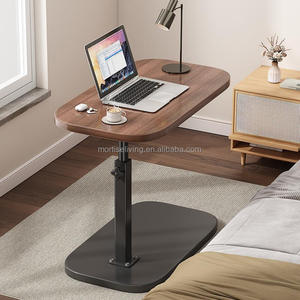 Moderno colore noce C a forma di <span class=keywords><strong>tavolino</strong></span> con 360 ° girevole e regolabile in altezza <span class=keywords><strong>per</strong></span> comodino che allatta divano o <span class=keywords><strong>vasca</strong></span> da bagno - Product Image 3