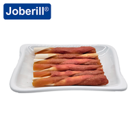 Friandises à mâcher pour chiens en forme de papillon, torsadées bicolores, enveloppées de poulet, saveur cacahuète, riches en protéines, vente en gros d'usine, OEM ODM, propres