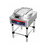 Machine à crêpes électrique en acier inoxydable 3,6 kW, machine à frire les pains, machine à faire des crêpes, usage commercial
