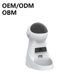 Distributeur automatique de nourriture pour animaux de compagnie avec vidéo en temps réel, charge et alimentation par batterie, contrôle par application pour chiens et chats - Product Image 1