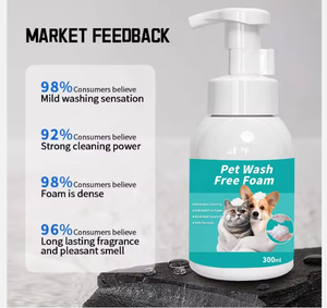 Kostenlose Probe Eigenmarke Umweltfreundliches Trockenshampoo für Haustiere – Wasserlose Sanfte Körperreinigung mit Schaum - Product Image 2