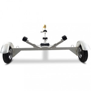 Remorque de bateau européenne 2026 pour canoë et kayak, capacité 380 kg avec treuil, <span class=keywords><strong>essieu</strong></span> <span class=keywords><strong>simple</strong></span> réglable pour remorques de bateaux - Product Image 2