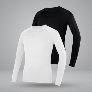 Camiseta de Manga Larga Transpirable para Niños, Tejido Refrigerante, Costuras Planas, Protección Solar, Diseñada para Deportes Acuáticos Activos, BJJ - Product Image 1