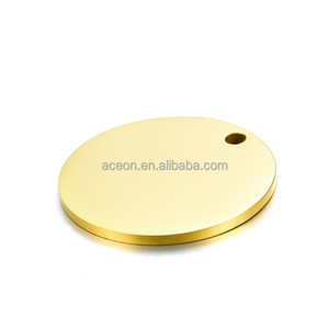 Yiwu Aceon Thép Không Gỉ Mịn Stamping Blanks Kim Loại Vòng Dog <span class=keywords><strong>Tag</strong></span> - Product Image 5