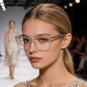 Lunettes de vue transparentes de luxe anti-lumière bleue, lunettes de lecture de marque, lunettes de vue pour femmes, montures de lunettes de créateur - Product Image 2