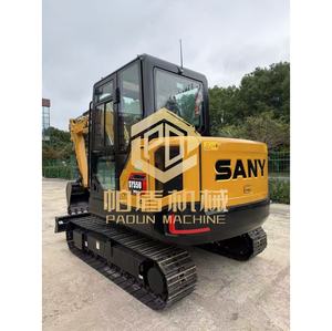 ซานีเครื่องขุด SY55U ขนาด5.5ตัน95% รถขุดขนาดเล็กในฟาร์มขนาดเล็กของแท้ใหม่ผลิตในประเทศจีนเครื่องขุดไฮดรอลิกมือสอง - Product Image 3