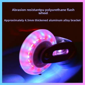 Skateboard à deux roues ABS pour enfants, débutant, garçon de 6 ans, fille, adulte, hoverboard, scooter Wobble Dragon - Product Image 3