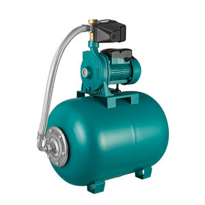 Pompe centrifuge en fonte CPM-158 de 0,8 kW (1 CV) avec turbine en laiton, pompe à eau tout-en-un avec réservoir sous pression et interrupteur automatique - Product Image 1