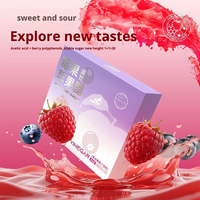 Premium gemengde bessensmaak appelazijn drank, gefermenteerde appel drank, geschikt voor direct drinken of koude gemengde cocktails