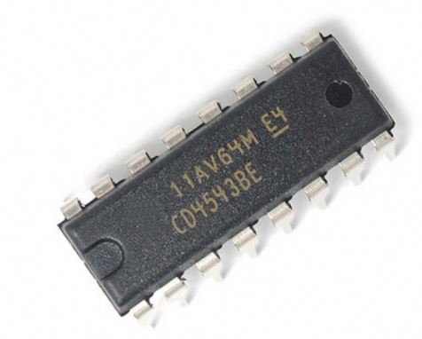Cd4543be decoder / driver dip 16 best price.