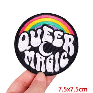 Patchs thermocollants Paysage Spatial pour Vêtements, Broderie Rock, Patchs Tactiques, Badges Logo Personnalisé, Broderie T-shirt - Product Image 4