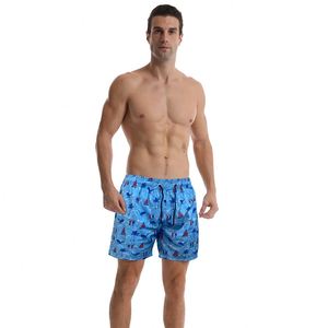 Customized Logo Mans Board Swim <b>Shorts</b> Sporty Style 100% Eco-Friendly Polyester Private Label Pattern Decoration - Product Image 3