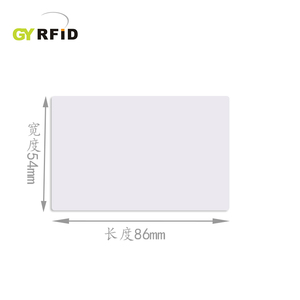 Tarjeta Inteligente de PVC con NFC para Impresión de Inyección de Tinta, Tarjeta RFID Blanca en Blanco - Product Image 2