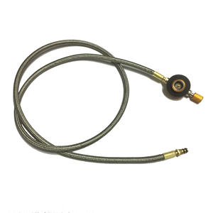 Fornello da campeggio all'aperto ricarica del Gas connettore della valvola del carburante tubo di prolunga del Gas <span class=keywords><strong>per</strong></span> adattatore <span class=keywords><strong>per</strong></span> forno accessorio <span class=keywords><strong>per</strong></span> fornelli - Product Image 1