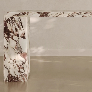 Modern Luxury Entrance Calacatta Viola <strong>Table</strong> Living Room Travertine Furniture Hallway Entry <strong>Table</strong> Stone <strong>Marble</strong> <strong>Console</strong> <strong>Table</strong> - Product Image 2