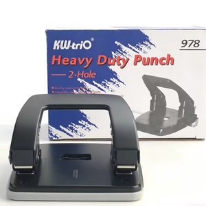Hole <b>Punching</b> <b>Machine</b> High Quality Office Durable Manual Size 30 Sheets 2 Hole Heavy Duty Metal Punch - Product Image 1