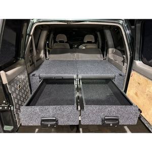 Tiroirs arrière VRD4X4 pour Nissan Patrol GU Y61 1997-2015, tiroir de sol à roulettes avec glissière pour réfrigérateur, tiroir de cuisine - Product Image 1