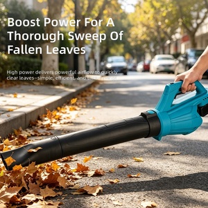 Cordless <b>Electric</b> Blower Air <b>Duster</b> Handheld Leaf Cleaner for Home Garden Workshop - Product Image 5